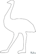 emus ਛਪਣਯੋਗ ਰੰਗਦਾਰ ਪੰਨੇ